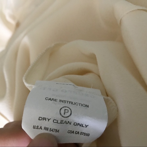 Emanuel Ungaro Ivory Silk Button Down Top - 4 - Picture 7 of 7